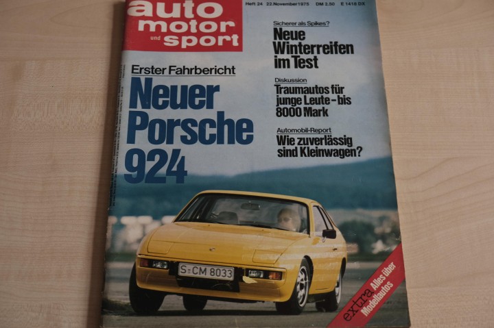 Deckblatt Auto Motor und Sport (24/1975)